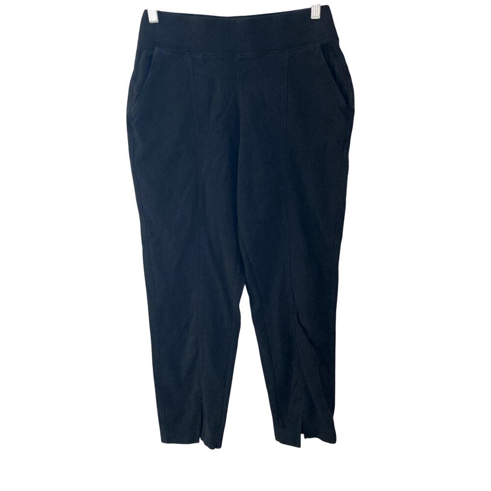 Pact Organic Airplane Tapered Leg Pant Black Small